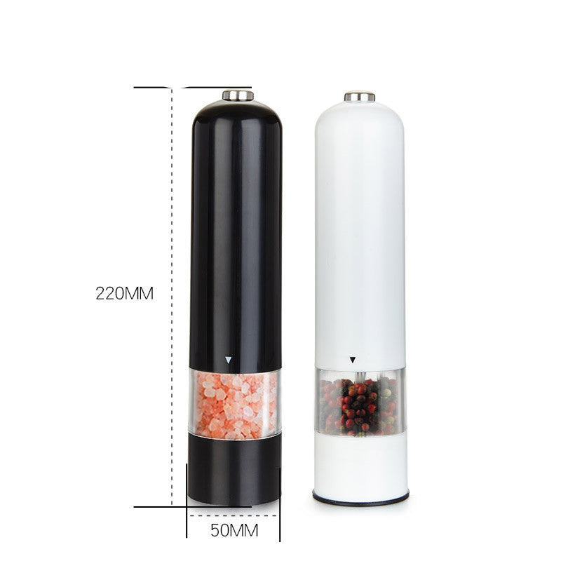 Electric Salt & Pepper Grinder – Adjustable Coarseness Automatic Spice Mill
