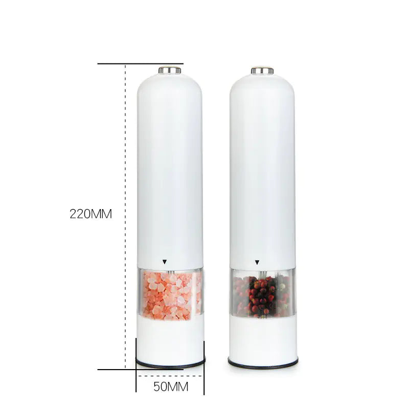 Electric Salt & Pepper Grinder – Adjustable Coarseness Automatic Spice Mill