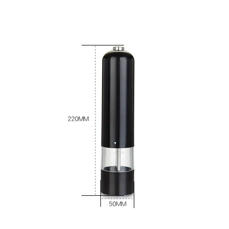 Electric Salt & Pepper Grinder – Adjustable Coarseness Automatic Spice Mill