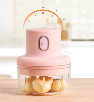 Wireless 250ml Electric Garlic Chopper – Portable Mini Food Processor