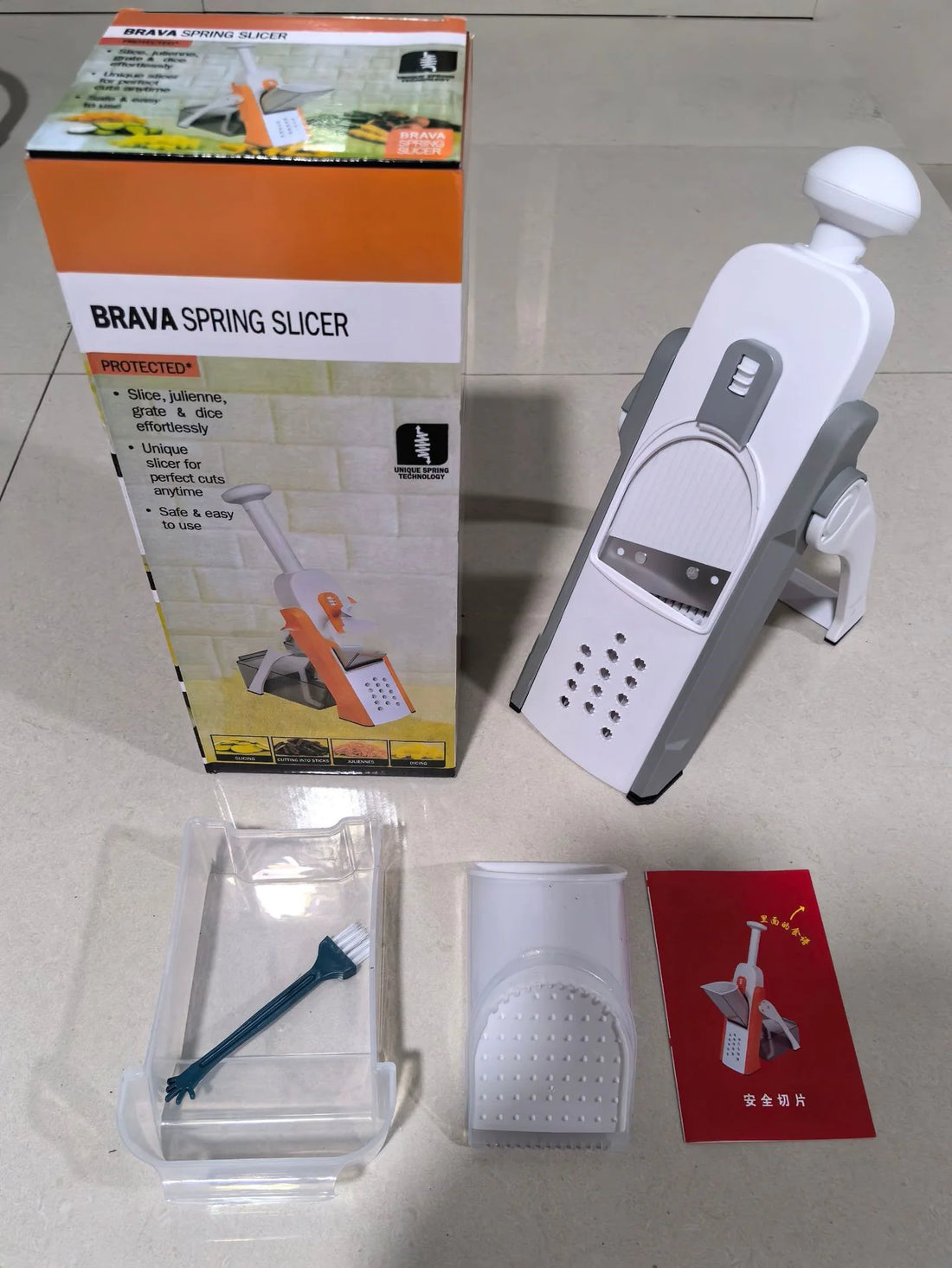 Multifunctional Garlic & Ginger Chopper – Safe Hand Guard Kitchen Cutter