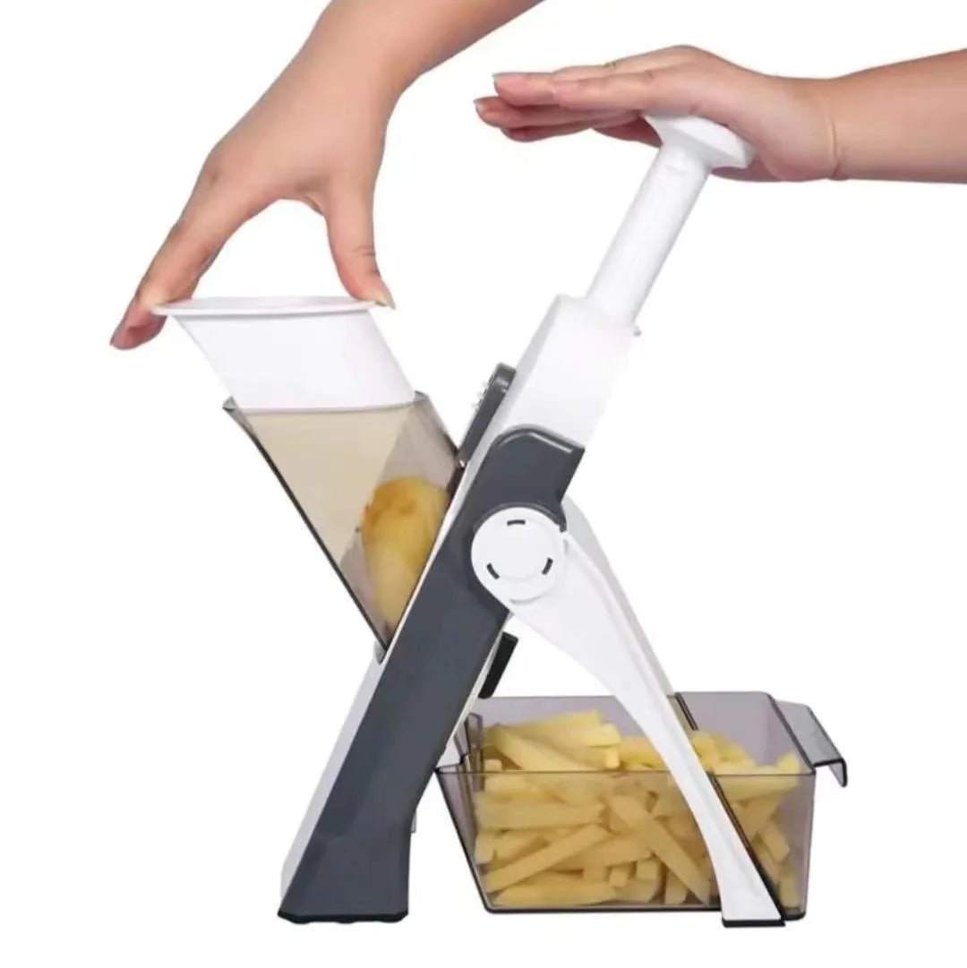 Multifunctional Garlic & Ginger Chopper – Safe Hand Guard Kitchen Cutter
