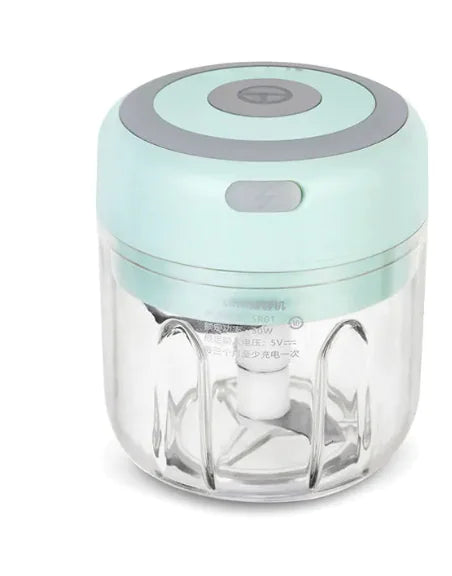 Electric Mini Garlic Chopper 100ML – Portable Wireless Food Grinder (30W)
