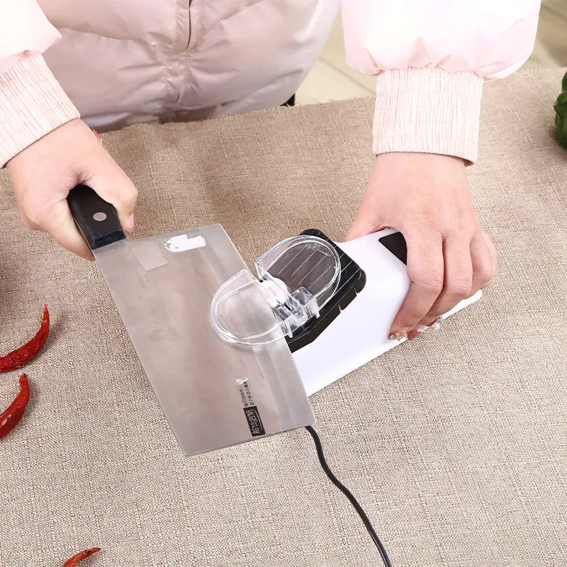 Portable Electric Knife Sharpener – USB & Power Cord Blade Sharpening Machine