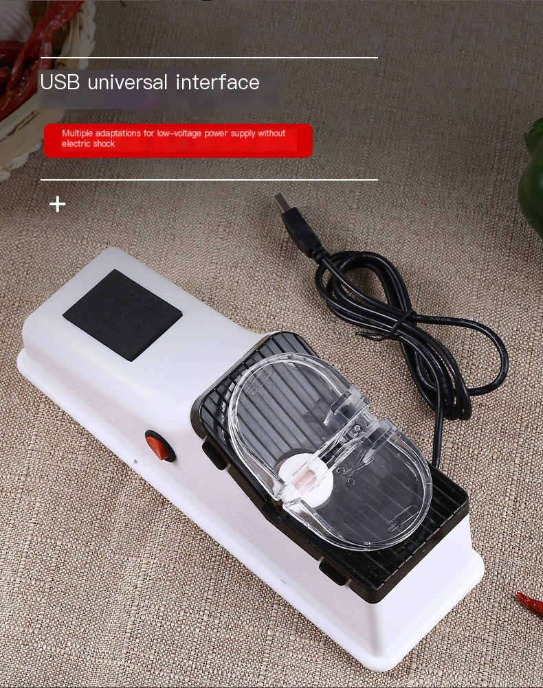 Portable Electric Knife Sharpener – USB & Power Cord Blade Sharpening Machine
