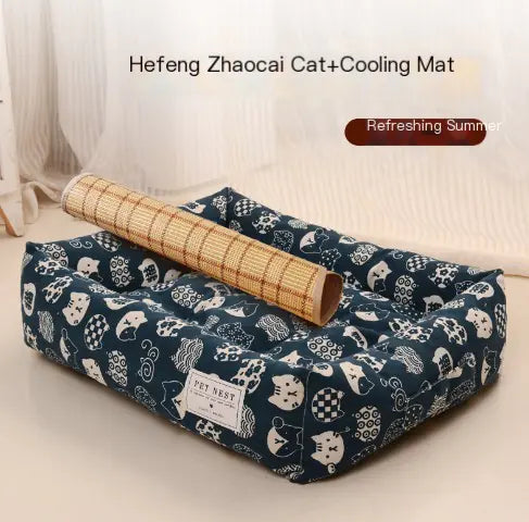 Universal Removable and Washable Dog Kennel Mat