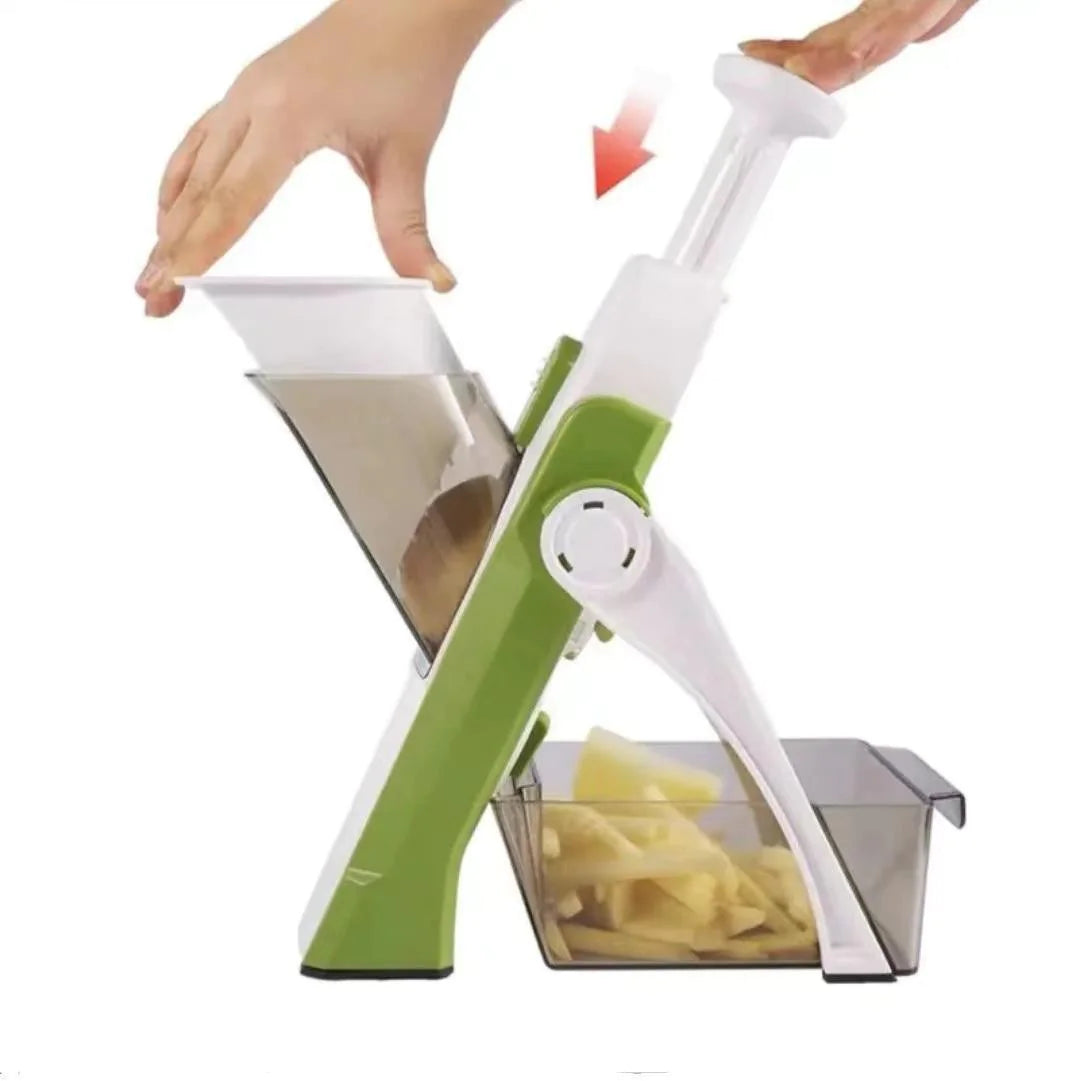 Multifunctional Garlic & Ginger Chopper – Safe Hand Guard Kitchen Cutter