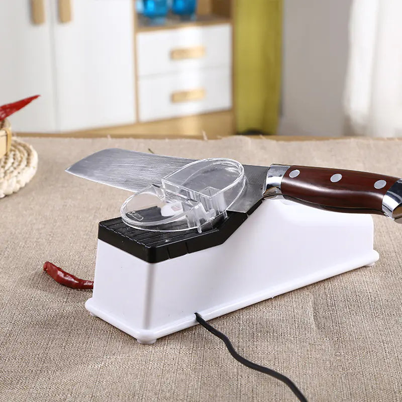 Portable Electric Knife Sharpener – USB & Power Cord Blade Sharpening Machine