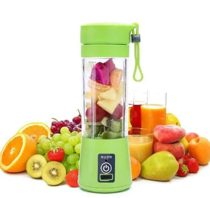 JuiceGo Mini Shake Blender – Portable USB Rechargeable Smoothie Juicer
